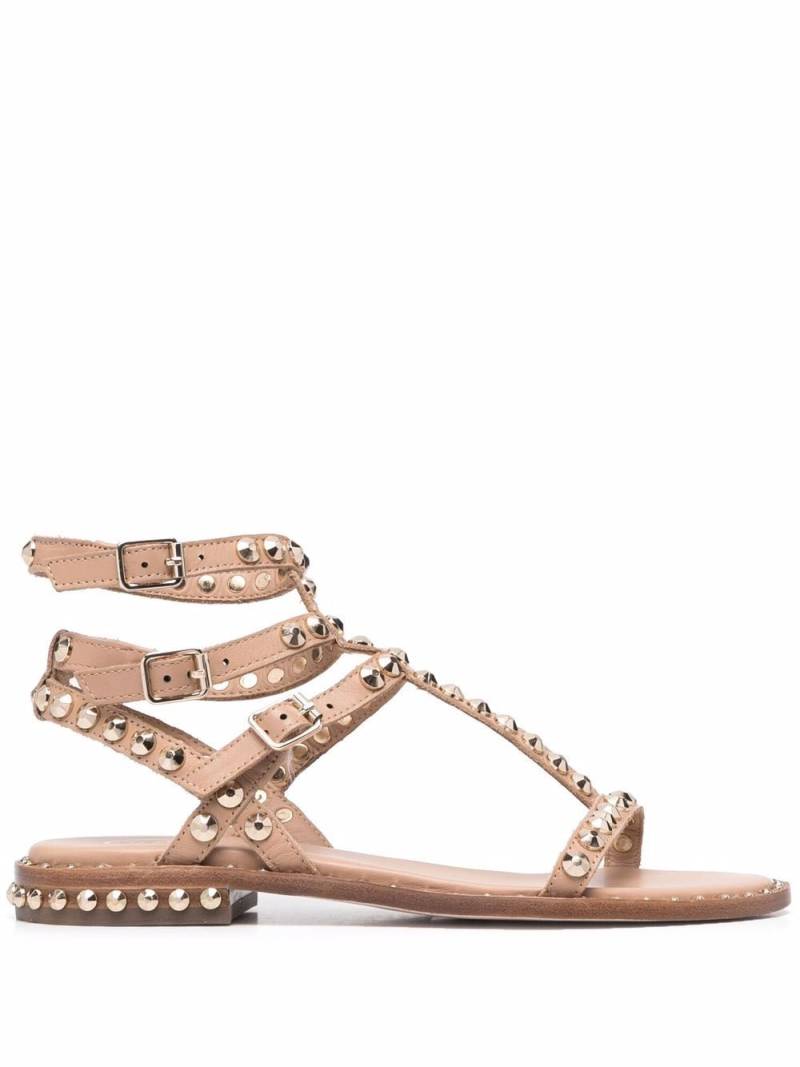 Ash Ariel rockstud-embellished sandals - Neutrals von Ash