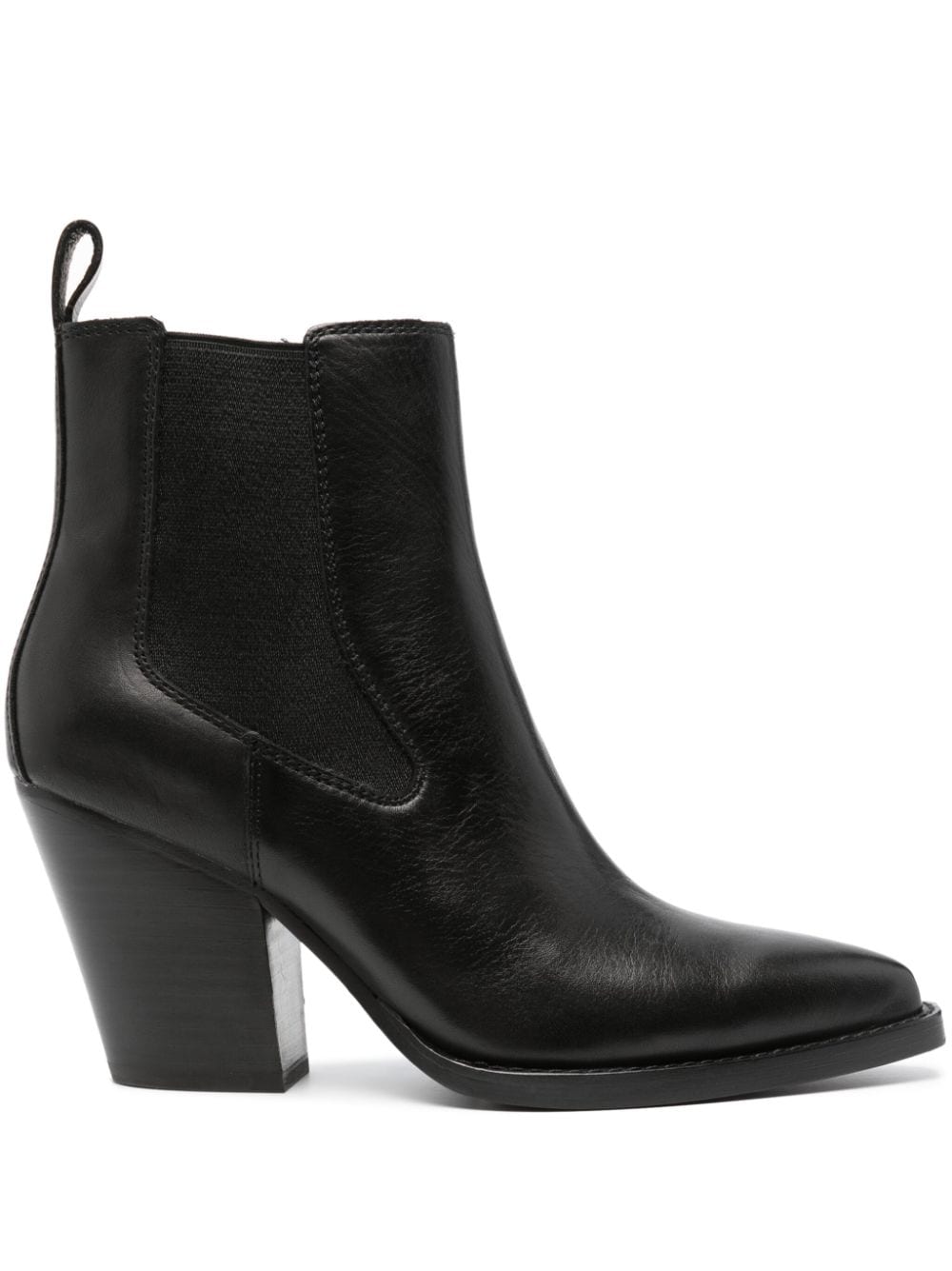 Ash Emi 85mm leather boots - Black von Ash