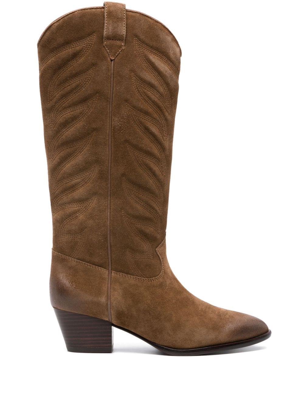 Ash Heaven suede mid-calf boots - Brown von Ash