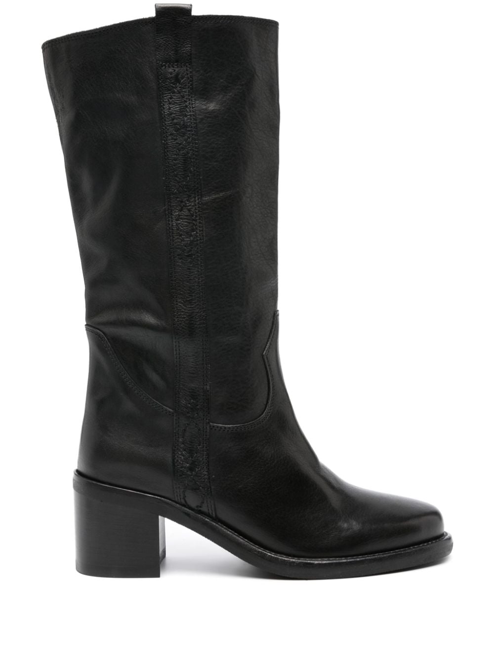 Ash Penelope 70mm leather boots - Black von Ash