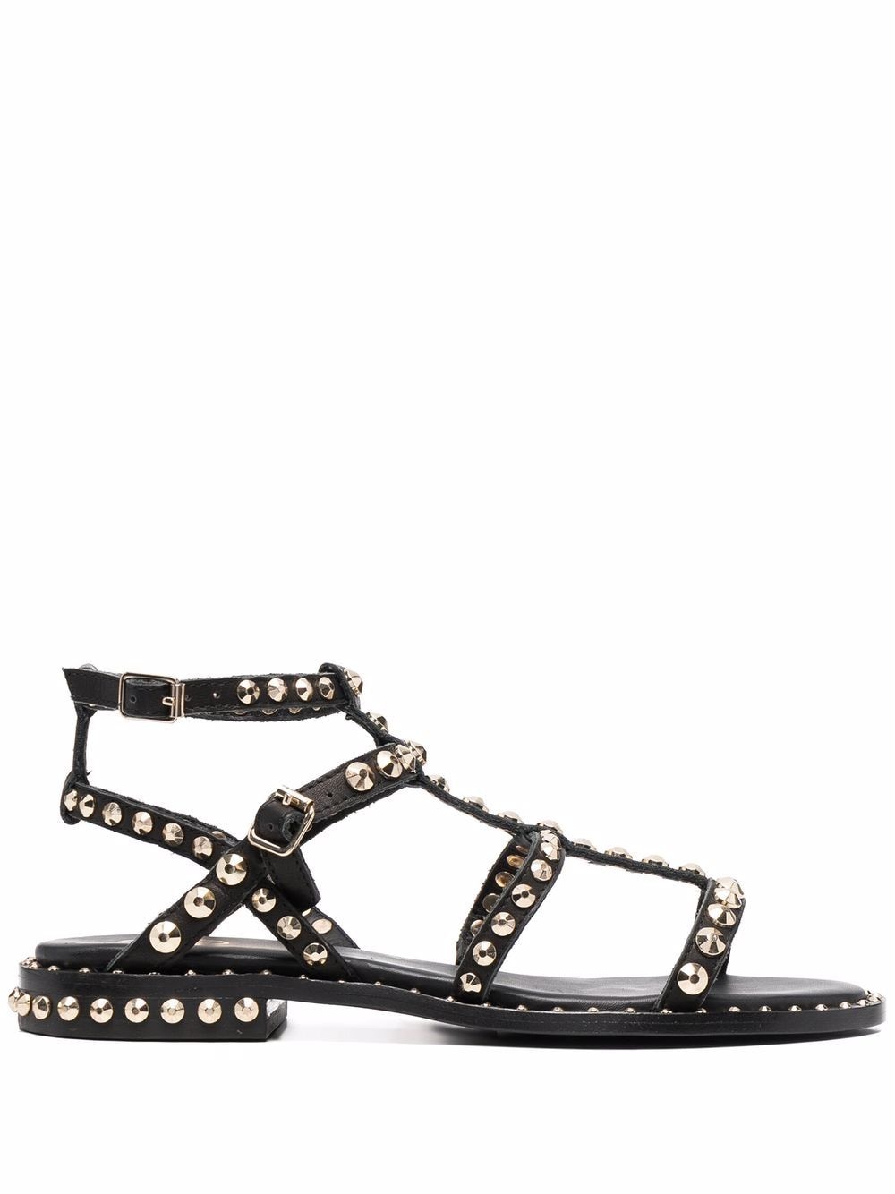 Ash Precious stud embellished sandals - Black von Ash