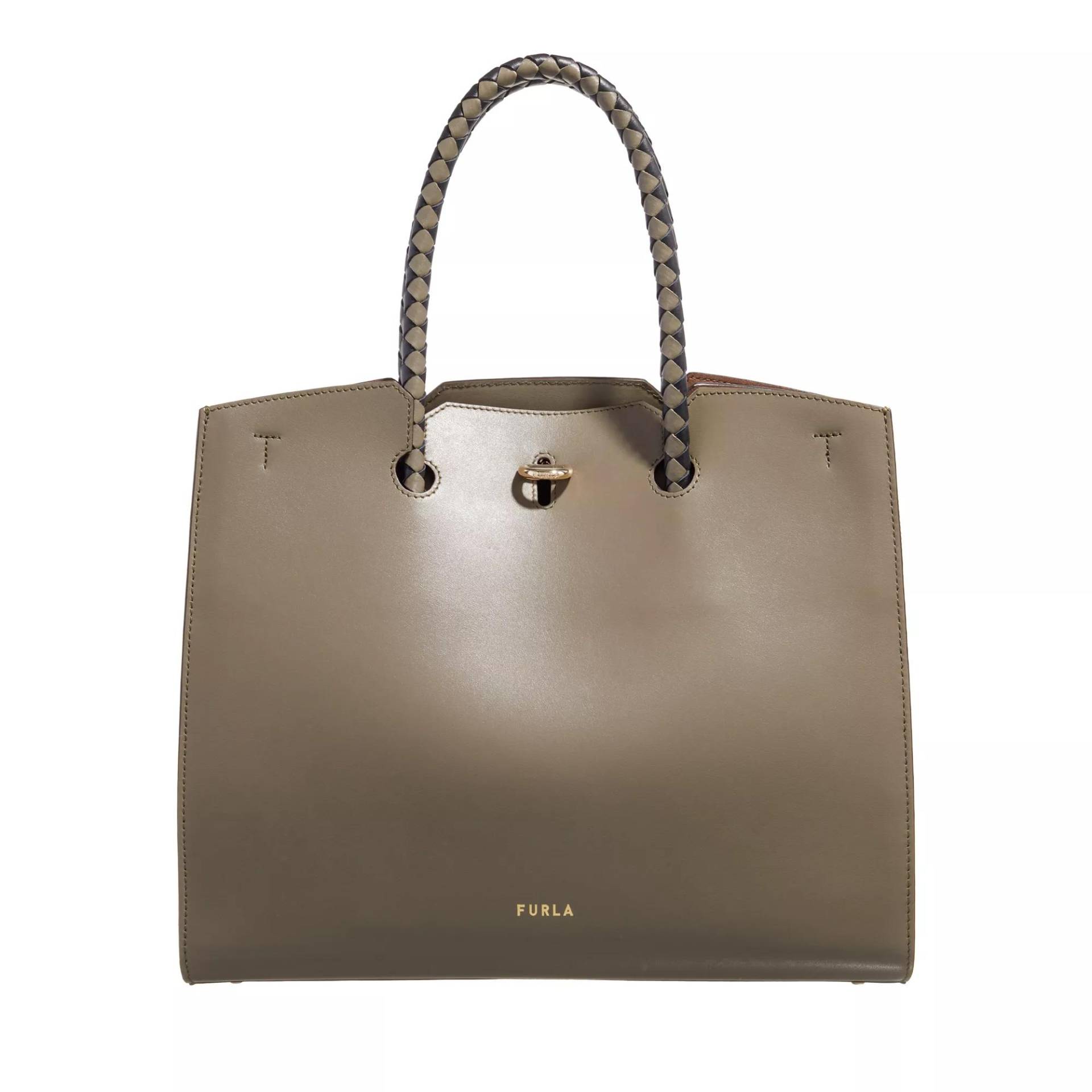 Furla Henkeltasche - Furla Genesi L Tote - Gr. unisize - in Beige - für Damen von Furla