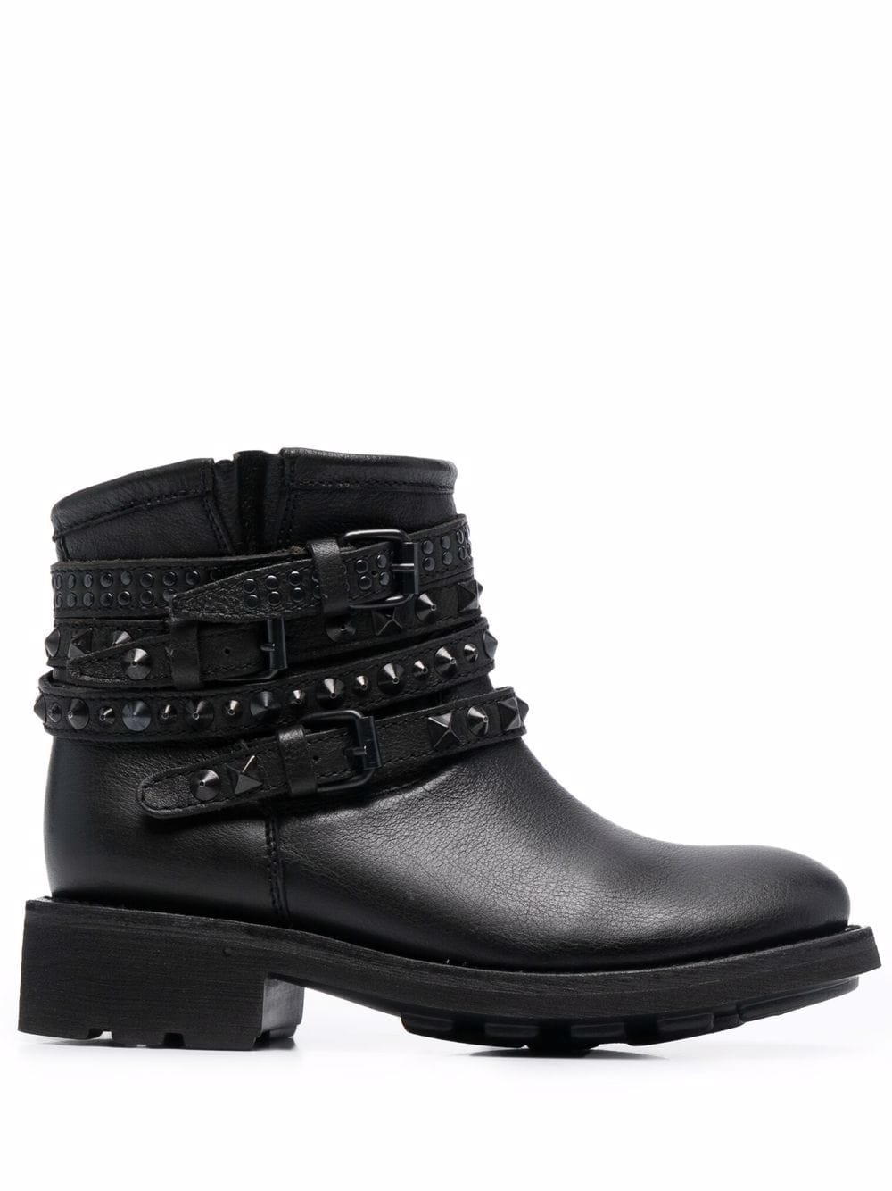 Ash Tatum studded ankle boots - Black von Ash