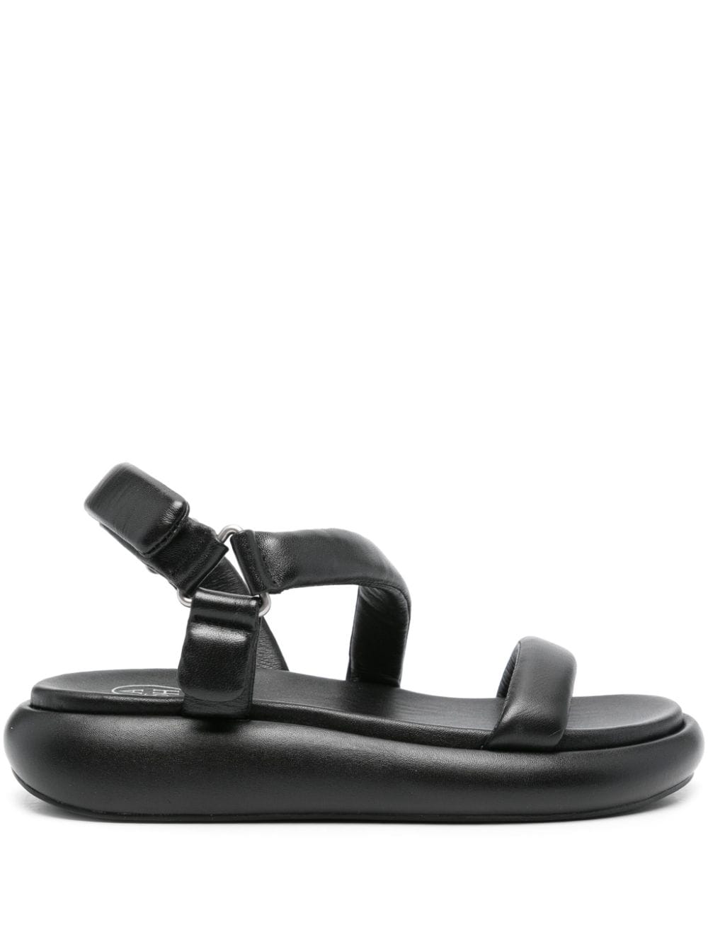 Ash Vanessa 50mm leather sandals - Black von Ash