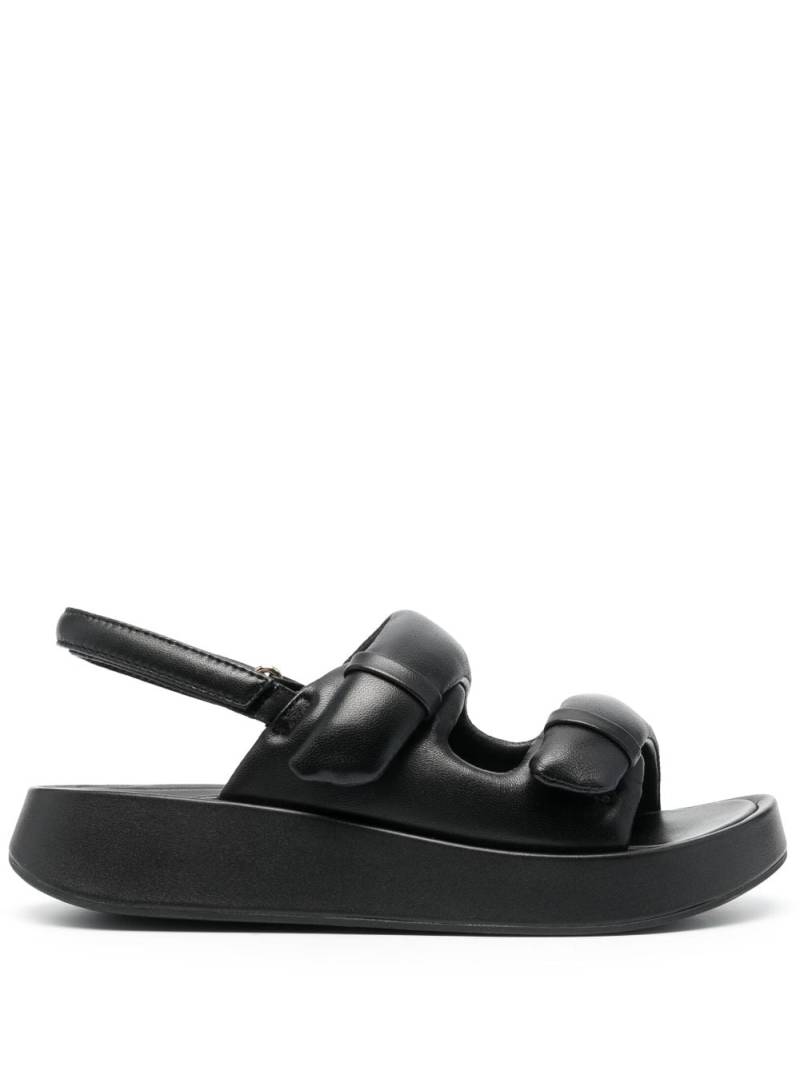 Ash padded-design leather sandals - Black von Ash
