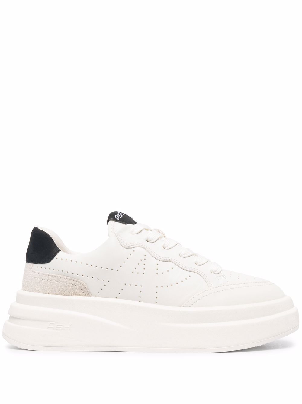 Ash panelled lace-up sneakers - White von Ash