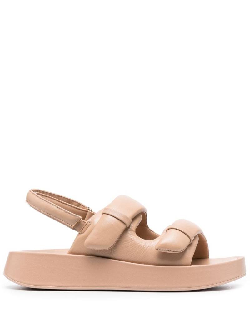 Ash slingback leather sandals - Neutrals von Ash