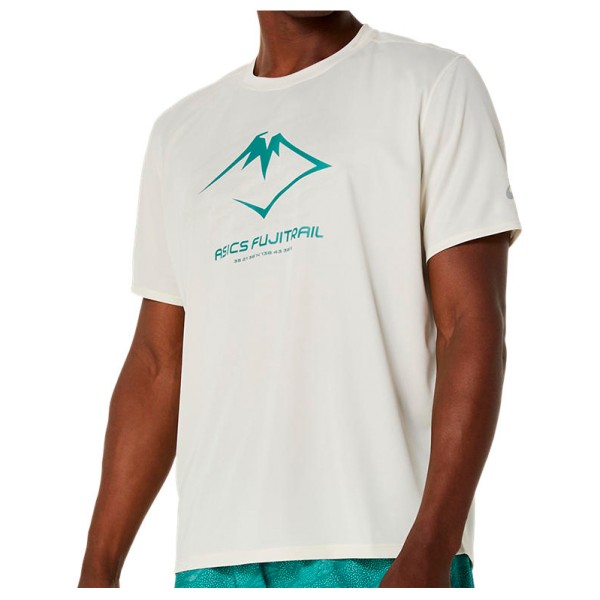 Asics - Fujitrail Logo S/S Top - Laufshirt Gr XXL weiß Asics - Fujitrail Logo S/S Top - Laufshirt Gr XXL weiß von Asics