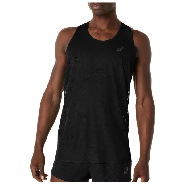 Asics - Metarun Singlet - Tank Top Gr M schwarz von Asics