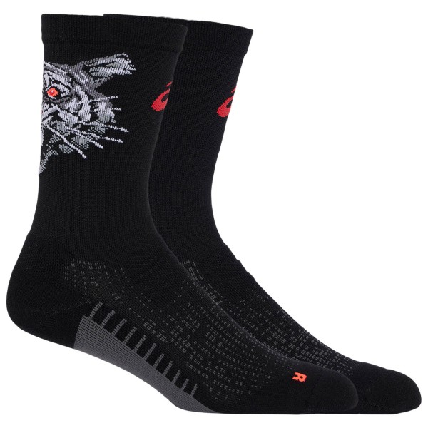 Asics - Performance Run Sock Crew - Laufsocken Gr II schwarz von Asics