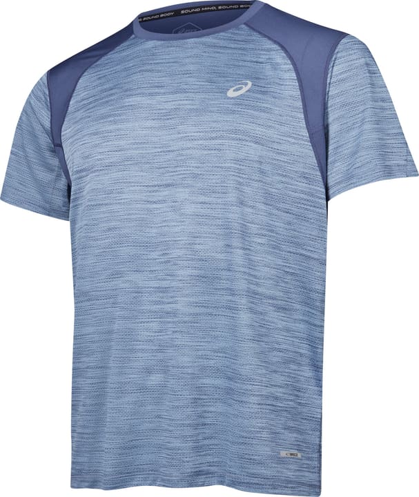 Asics Road SS Top T-Shirt blau von Asics