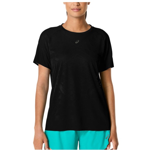 Asics - Women's Metarun S/S Top - Laufshirt Gr L;M;S;XL;XS schwarz;türkis von Asics