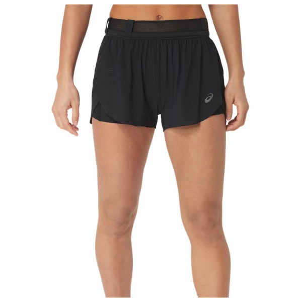 Asics - Women's Metarun Split Short - Laufshorts Gr L;S;XS schwarz;türkis von Asics