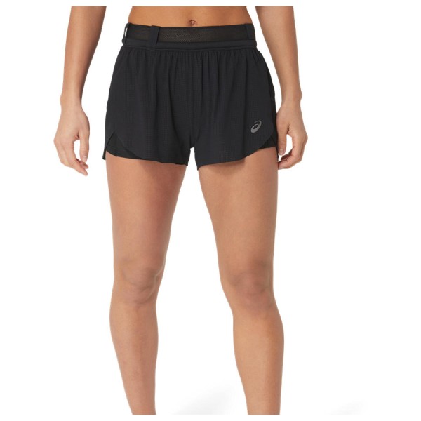 Asics - Women's Metarun Split Short - Laufshorts Gr L schwarz von Asics