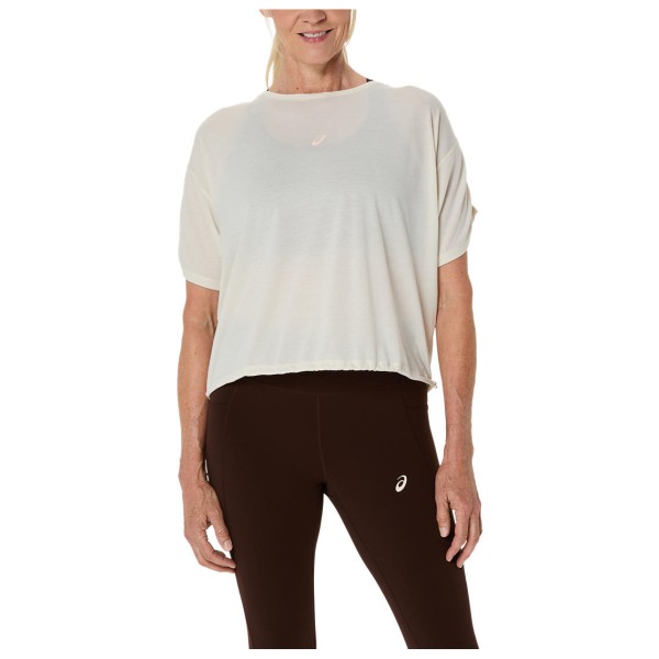 Asics - Women's Nagino Run Adjustable S/S Top - Laufshirt Gr L;S;XL;XS;XXL grau von Asics