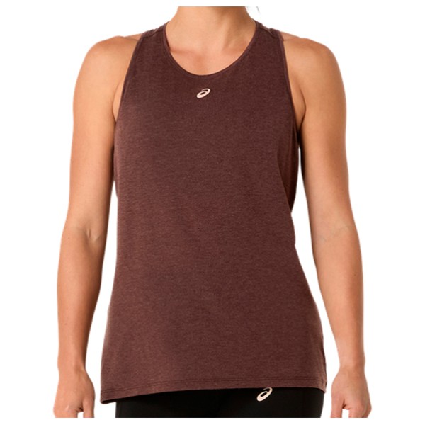 Asics - Women's Nagino Run Adjustable Tank - Tank Top Gr XXL braun von Asics