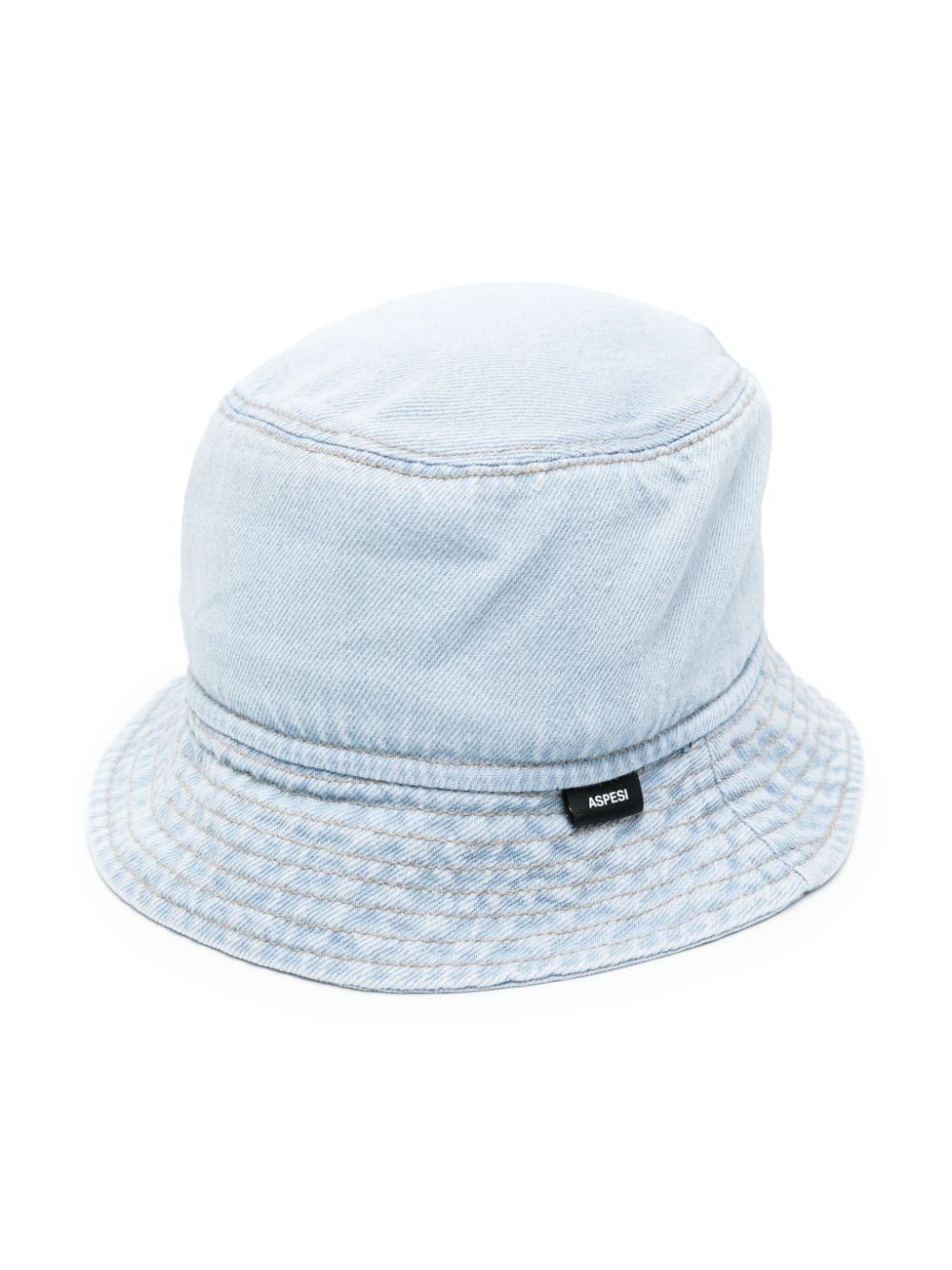 Aspesi Kids denim bucket hat - Blue von Aspesi Kids