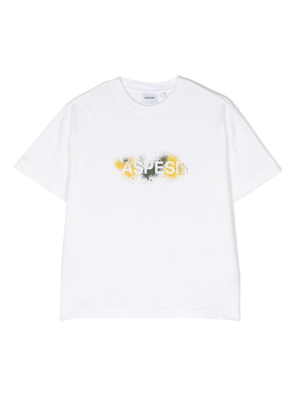 Aspesi Kids logo-print cotton T-shirt - White von Aspesi Kids