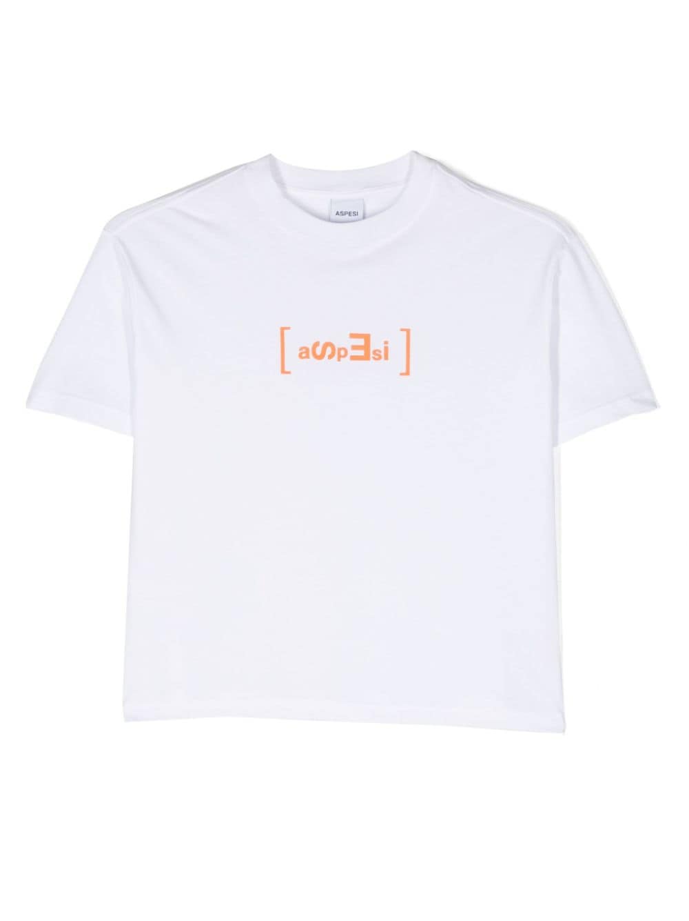 Aspesi Kids logo-print cotton T-shirt - White von Aspesi Kids