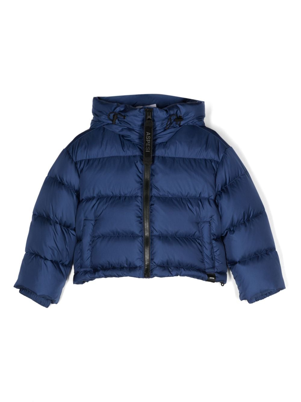 Aspesi Kids padded hooded jacket - Blue von Aspesi Kids