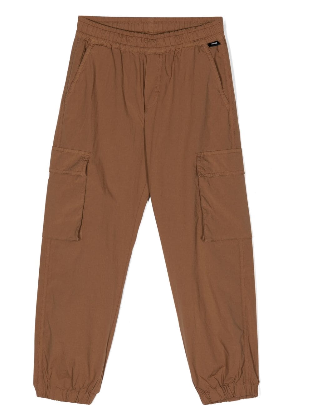 Aspesi Kids tapered-leg cargo trousers - Brown von Aspesi Kids