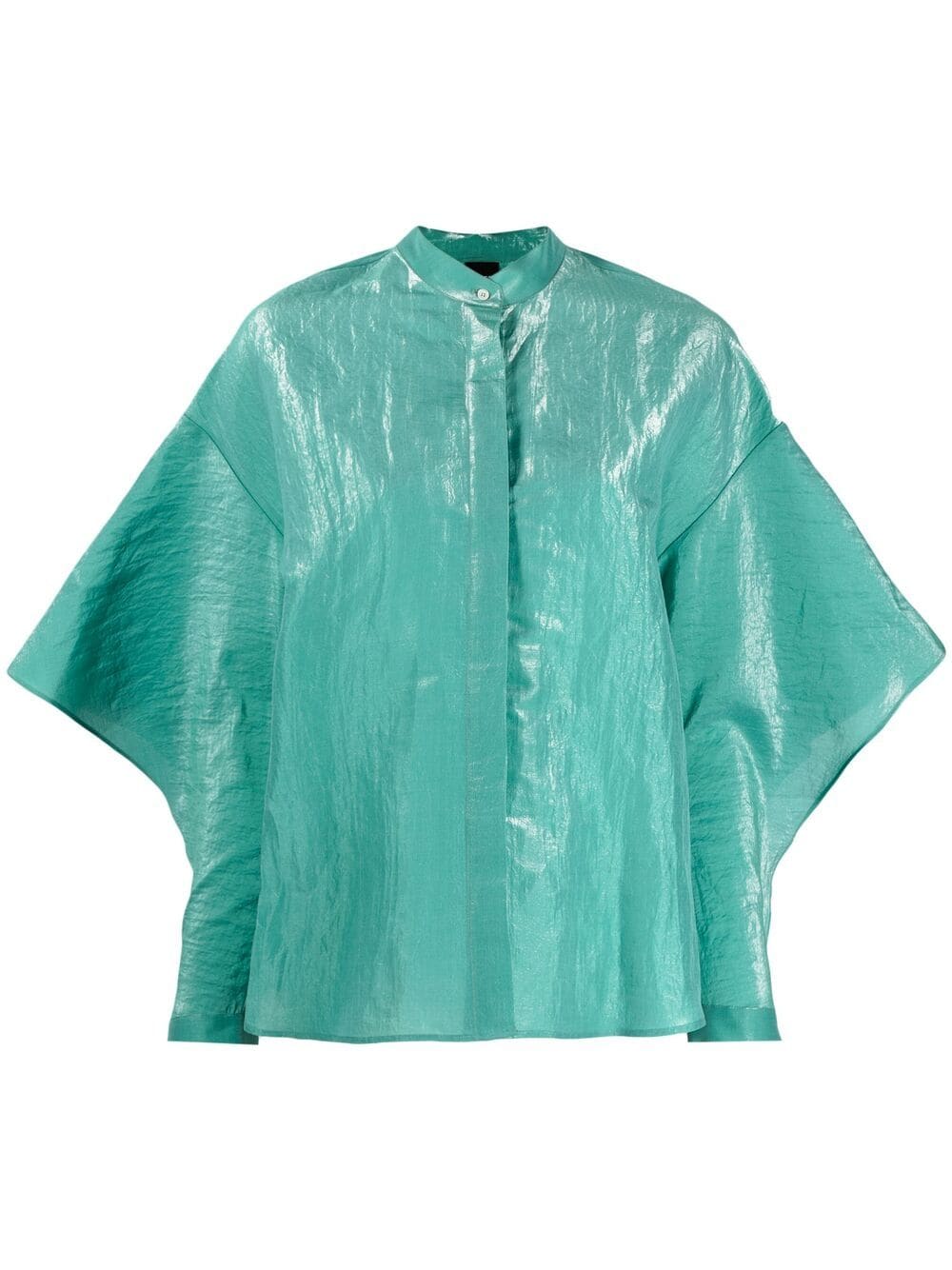 ASPESI silk-blend camisa - Green von ASPESI