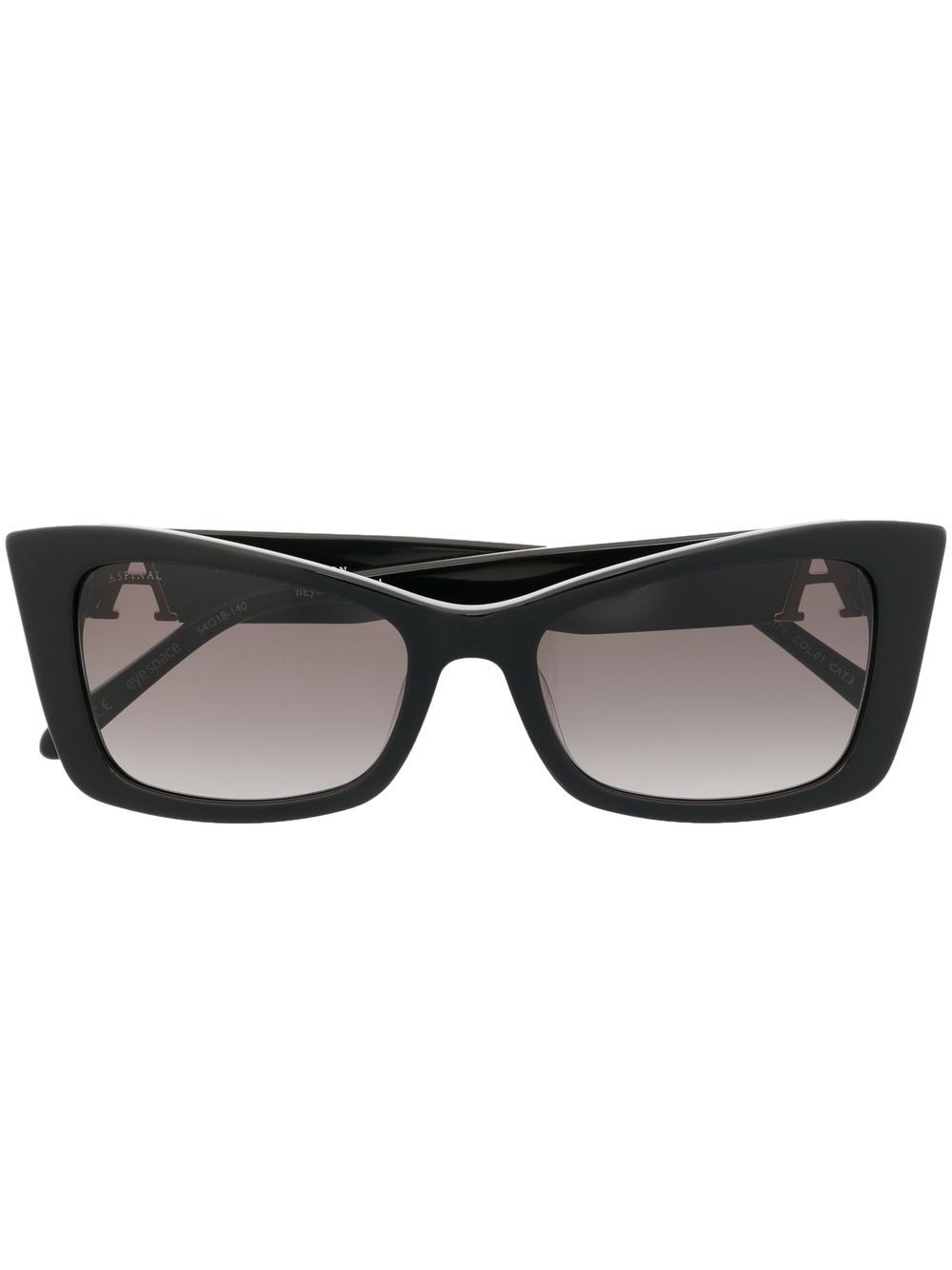 Aspinal Of London Aphrodite cat-eye sunglasses - Black von Aspinal Of London