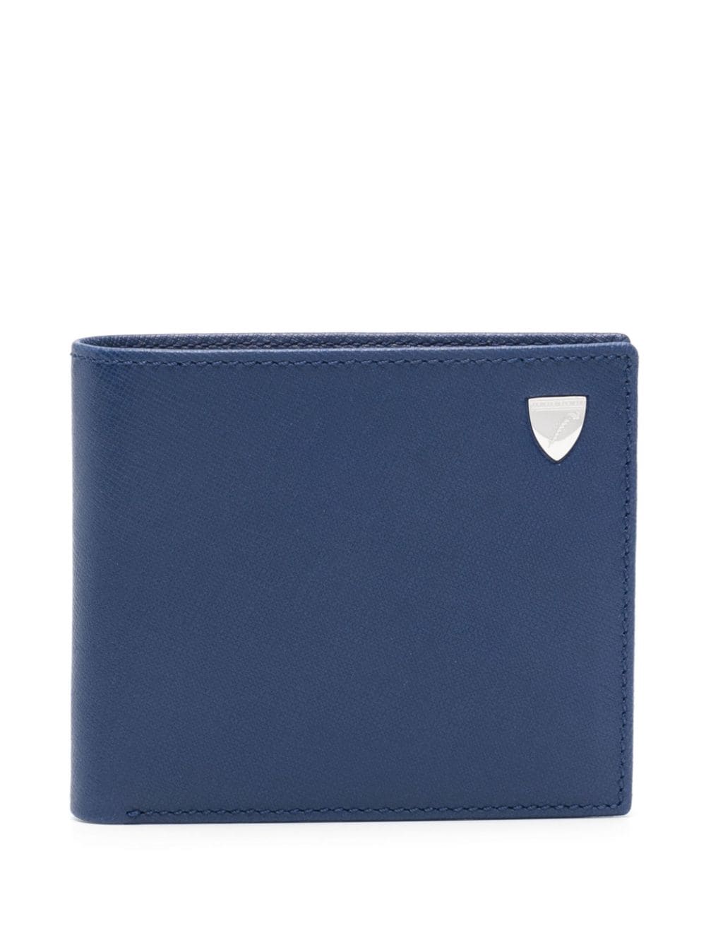 Aspinal Of London Billfold leather wallet - Blue von Aspinal Of London