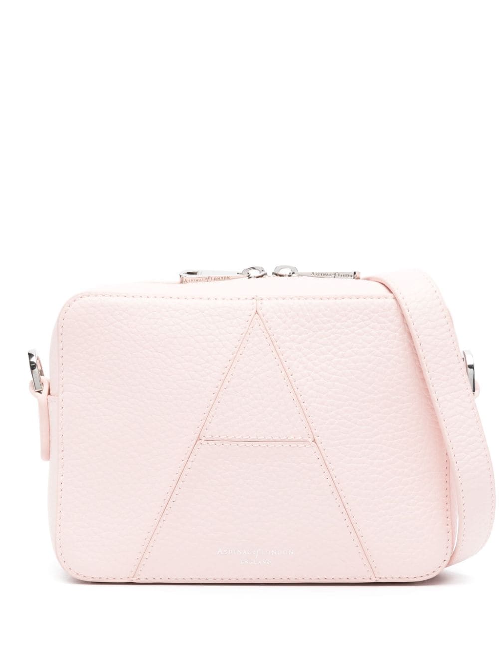Aspinal Of London Camera leather cross body bag - Pink von Aspinal Of London