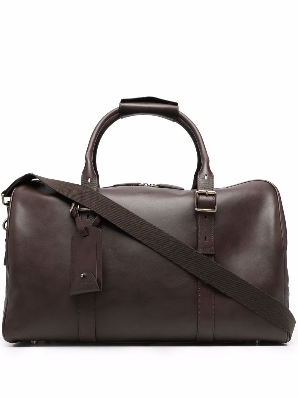 Aspinal Of London Harrison Weekender leather holdall - Brown von Aspinal Of London