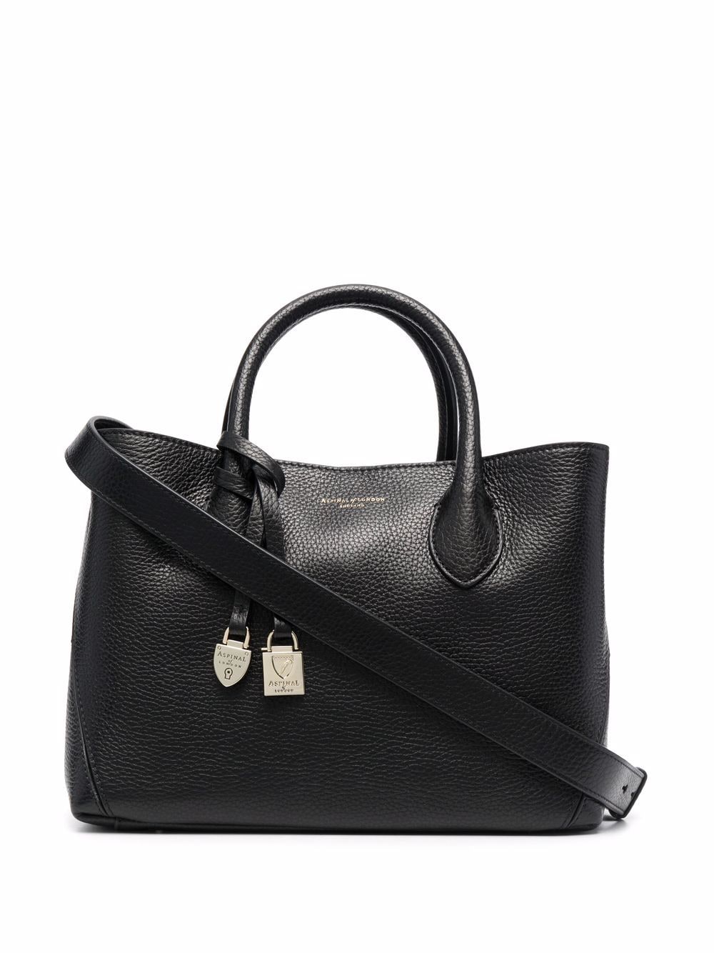 Aspinal Of London London leather tote - Black von Aspinal Of London