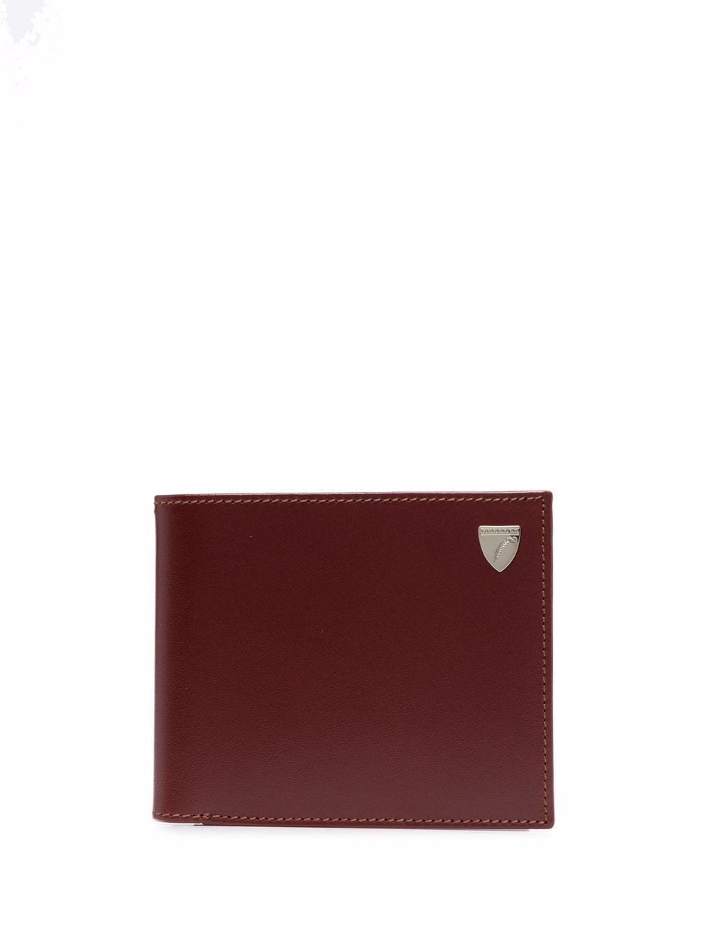 Aspinal Of London bi-fold leather wallet - Brown von Aspinal Of London