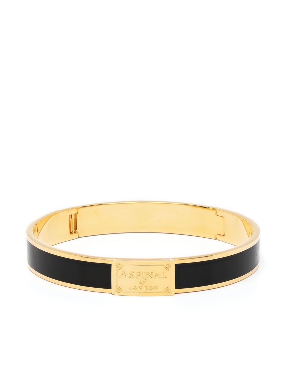 Aspinal Of London enamel bangle bracelet - Gold von Aspinal Of London
