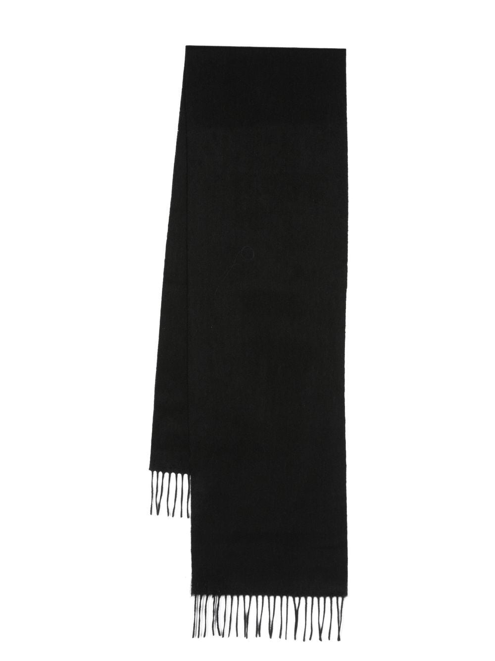 Aspinal Of London knitted cashmere scarf - Black von Aspinal Of London