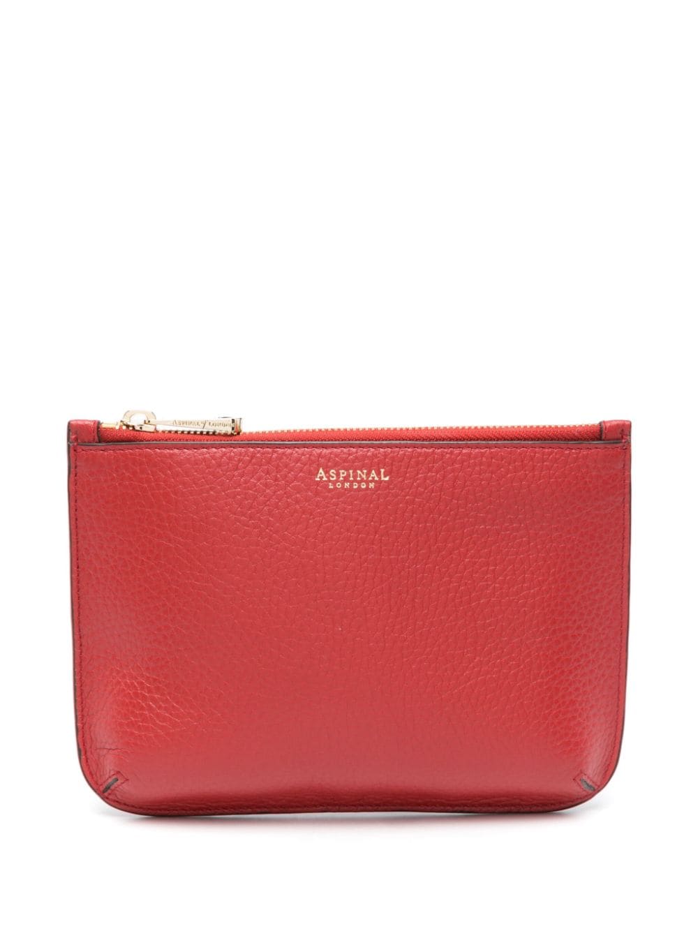 Aspinal Of London medium pouch bag - Red von Aspinal Of London