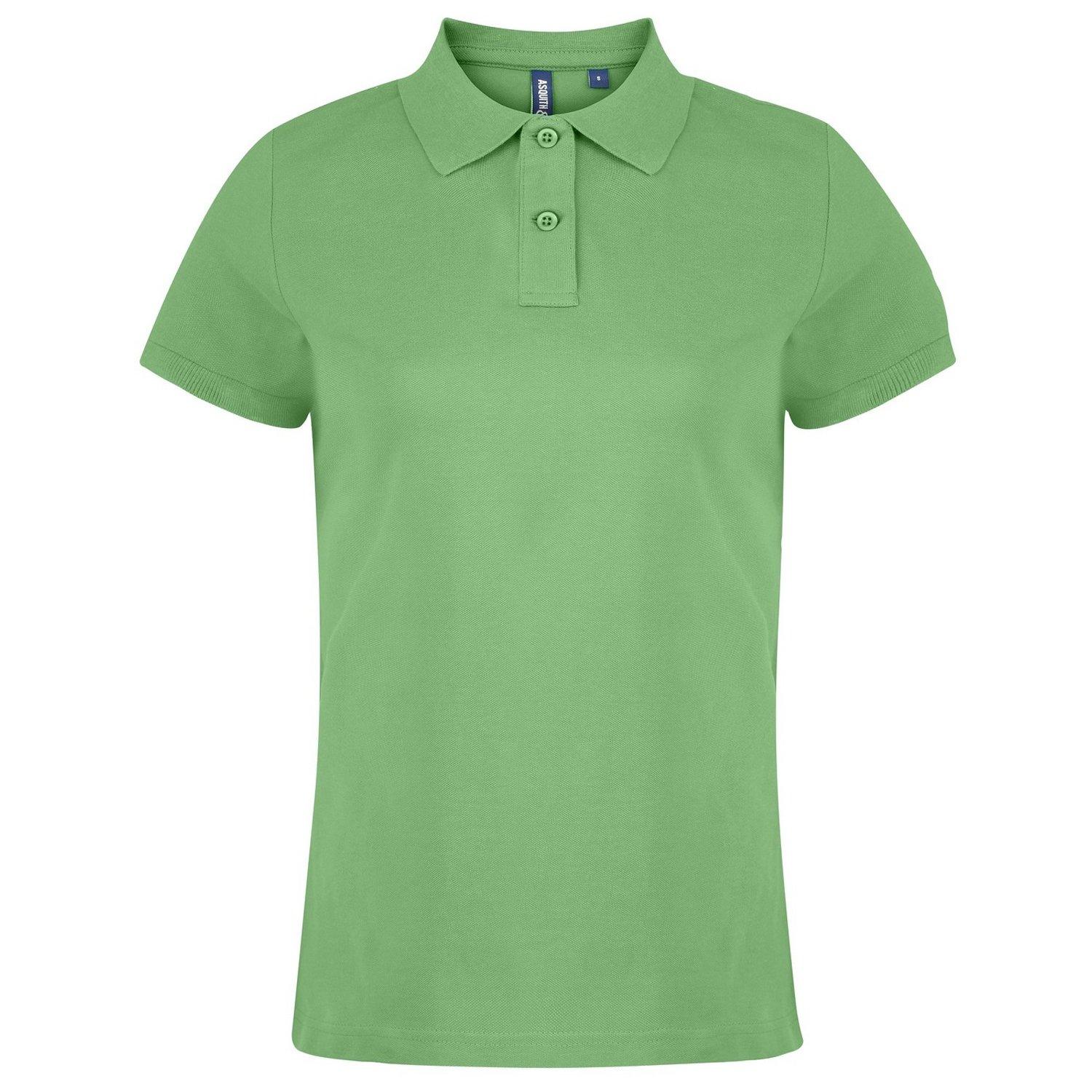 Poloshirt, Kurzarm Damen Limone L von Asquith & Fox