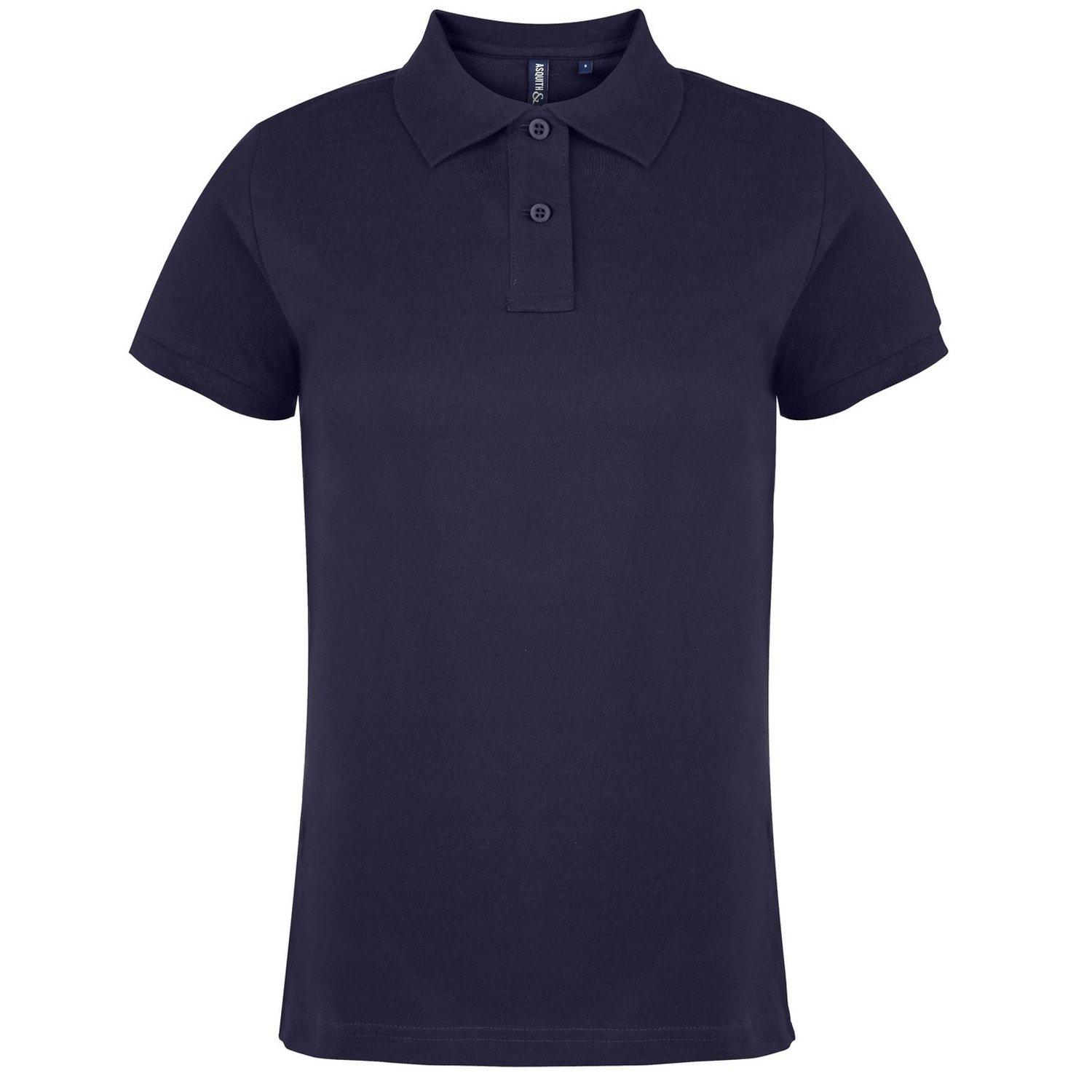 Poloshirt, Kurzarm Damen Marine M von Asquith & Fox