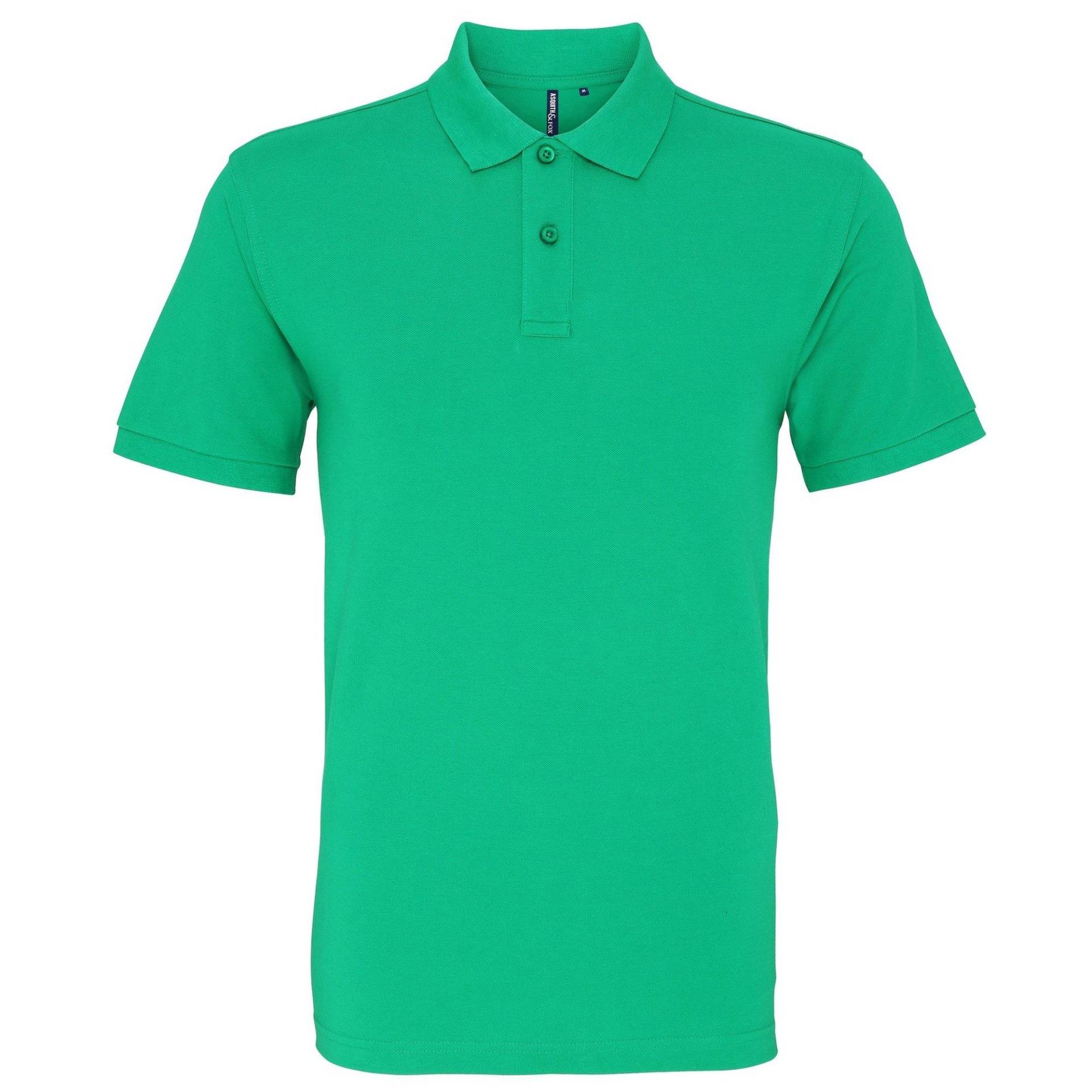 Poloshirt, Kurzarm Herren Grün S von Asquith & Fox