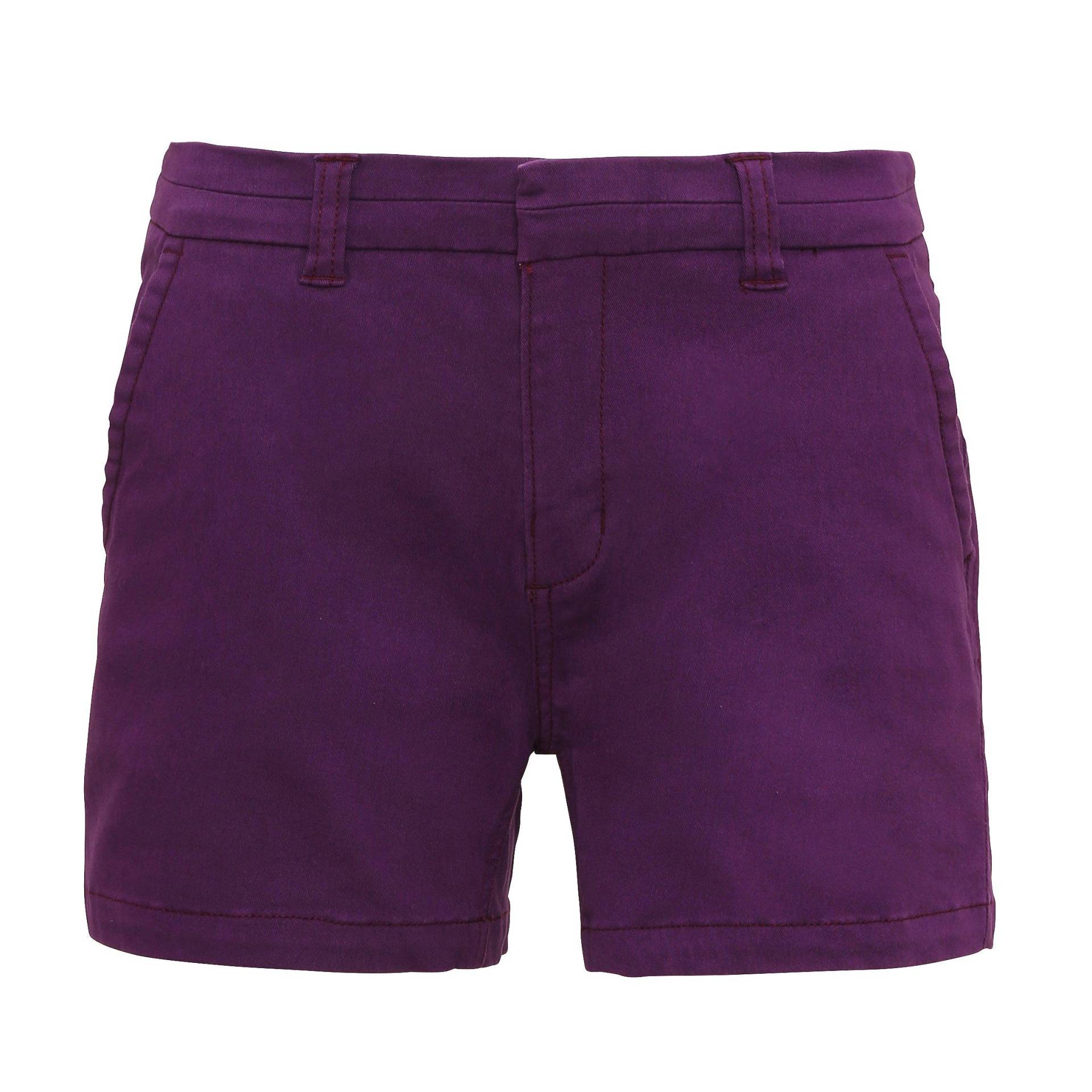 Shorts Damen Lila XXL von Asquith & Fox