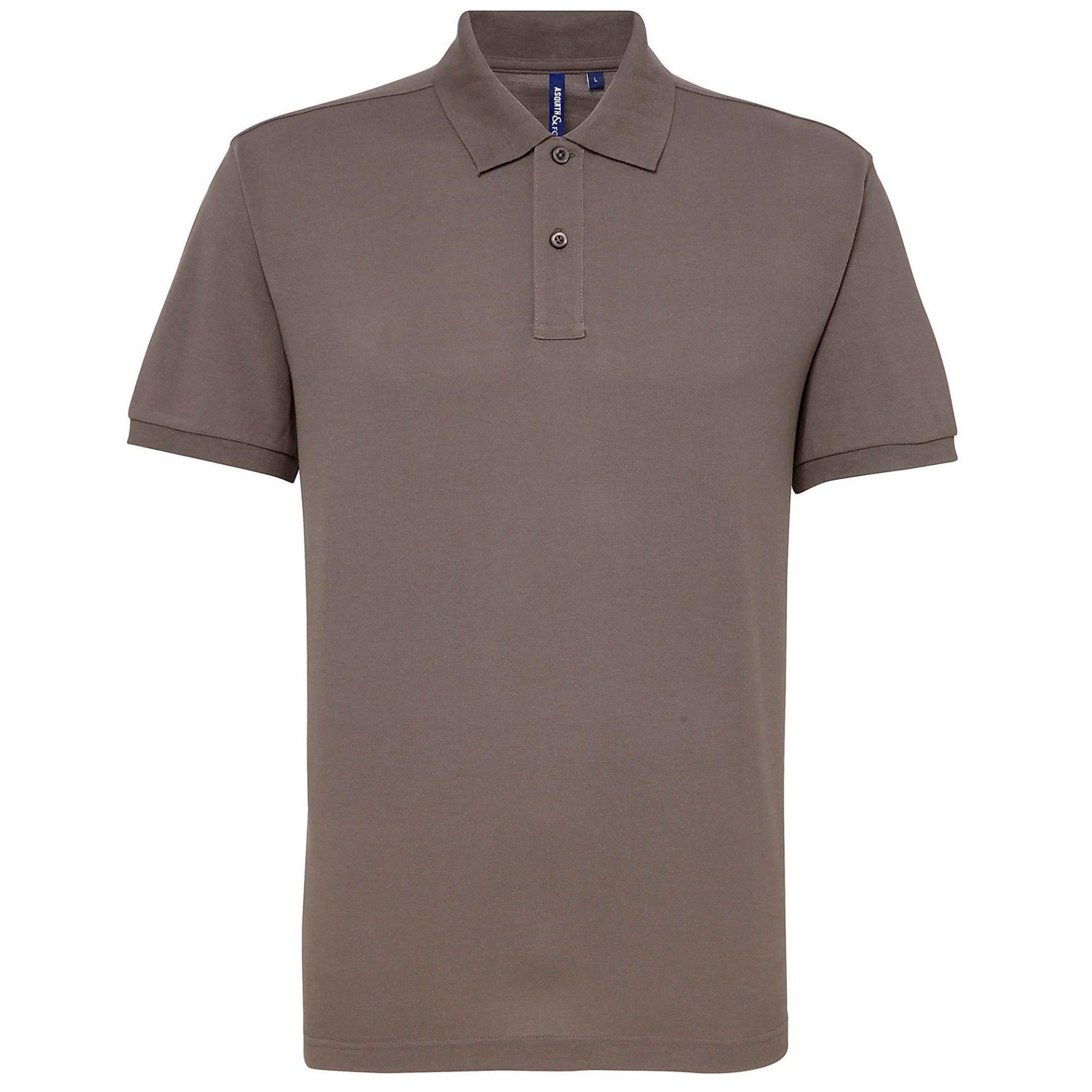 Asquith&fox Poloshirt Herren Schiefergrau S von Asquith & Fox