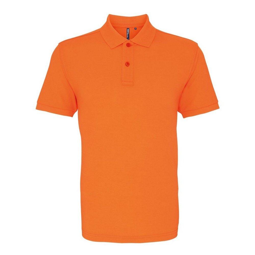 Poloshirt, Kurzarm Herren Orange 3XL von Asquith & Fox