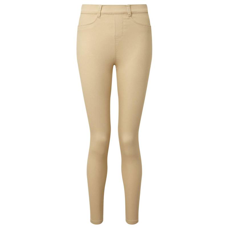 Jeggings Damen Beige S von Asquith & Fox