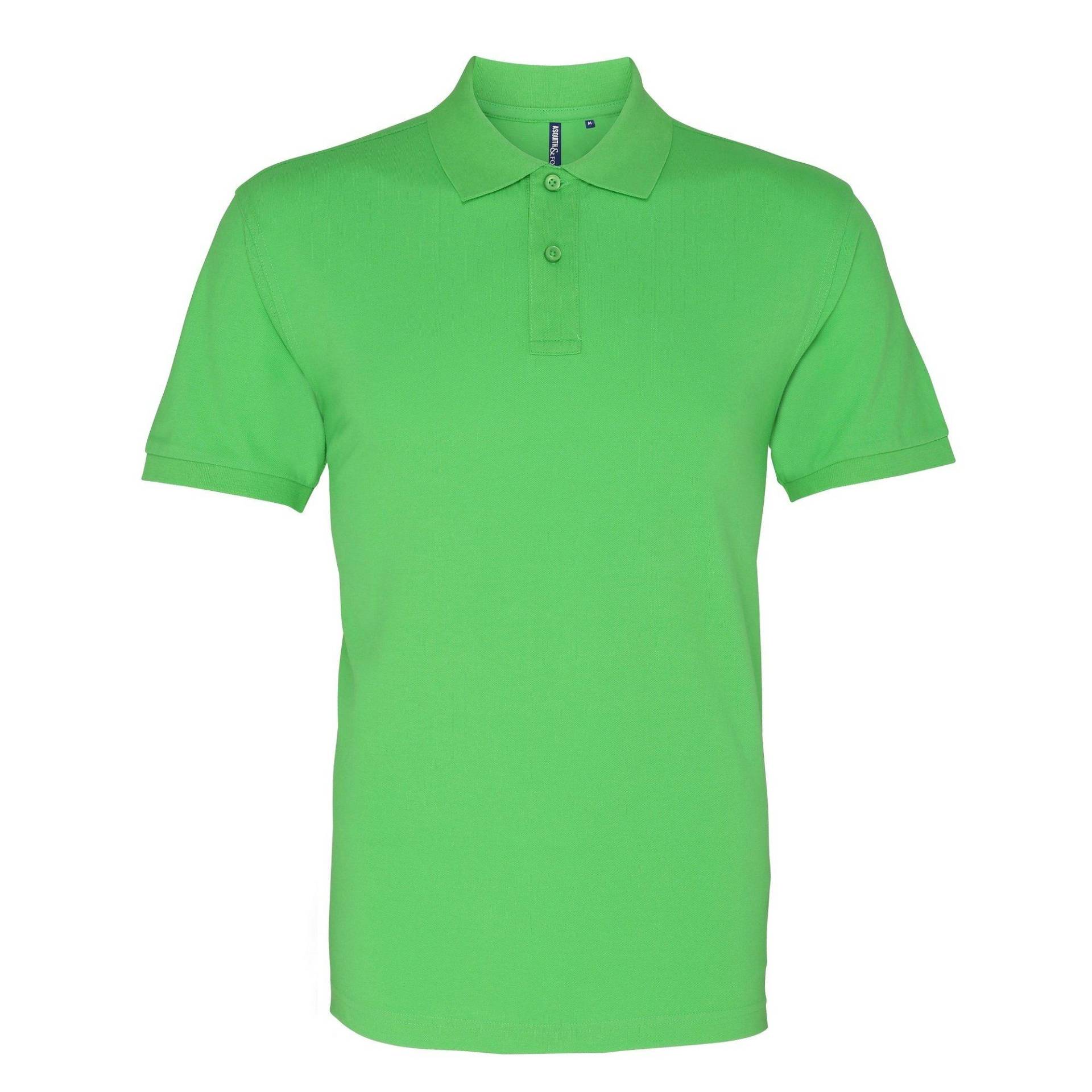 Poloshirt, Kurzarm Herren Limone XXL von Asquith & Fox