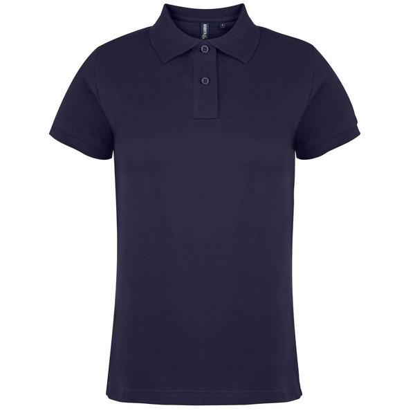 Poloshirt, Kurzarm Damen Marine XXL von Asquith & Fox