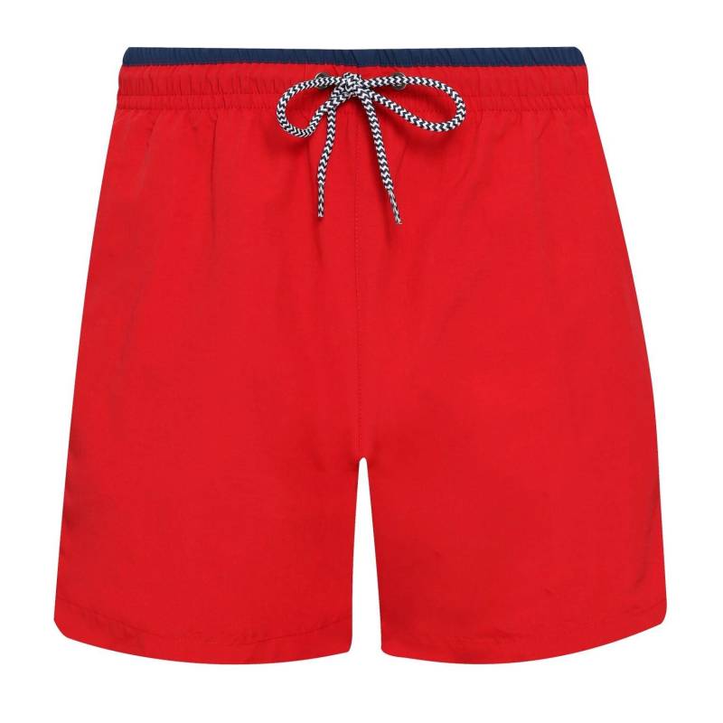 Badeshorts Herren Rot Bunt M von Asquith & Fox