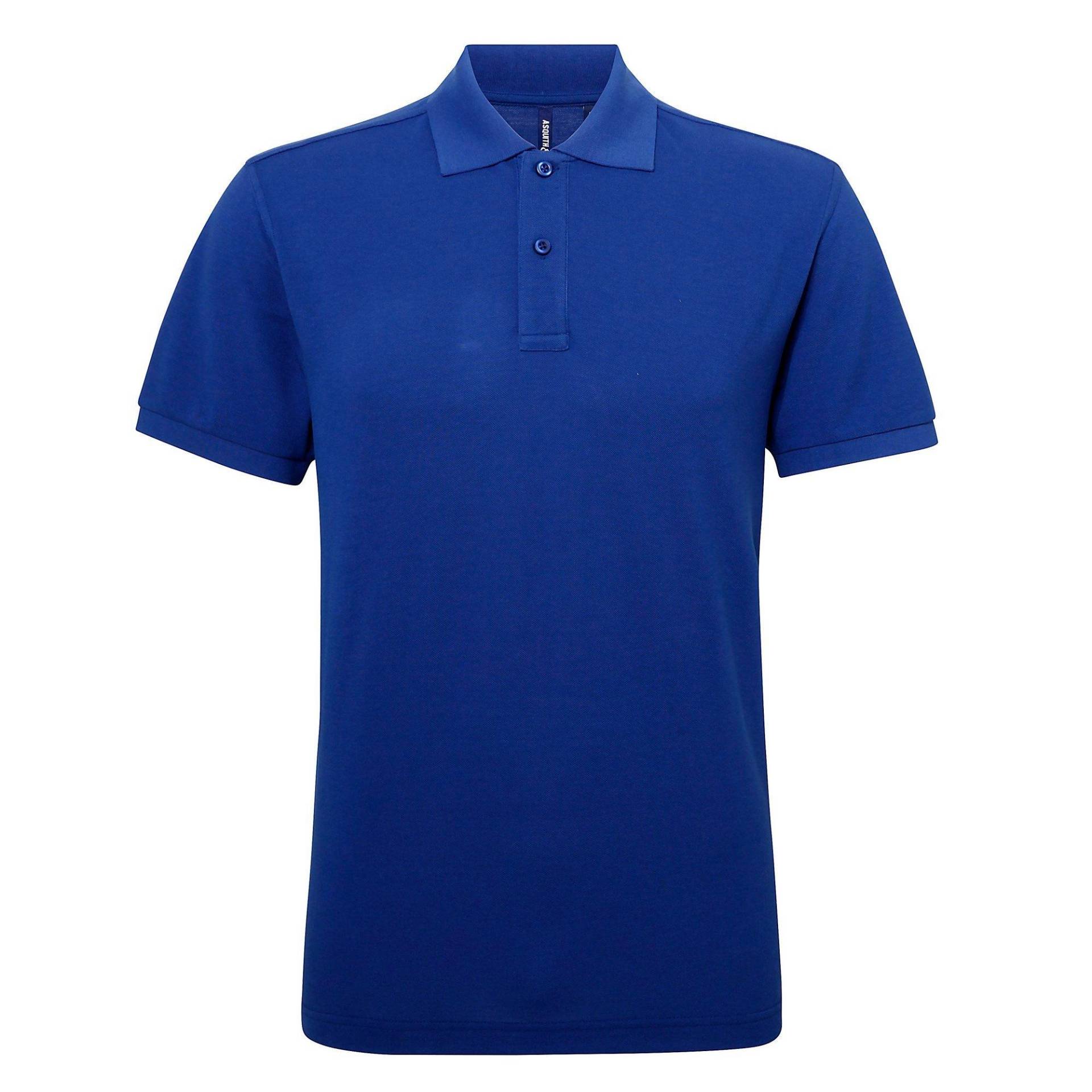 Short Sleeve Performance Formel-polo-hemd Herren Königsblau M von Asquith & Fox