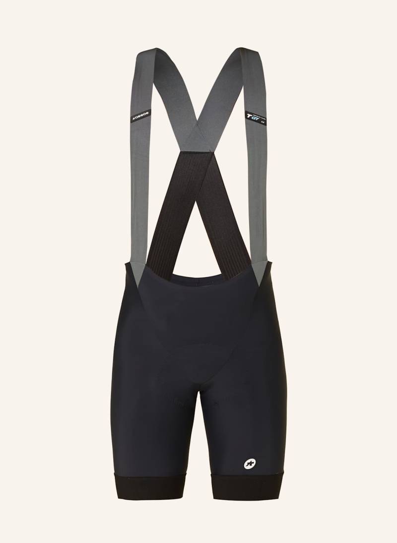 Assos Radhose Mille Gt c2 Mit Trägern Und Gepolstertem Einsatz schwarz von Assos