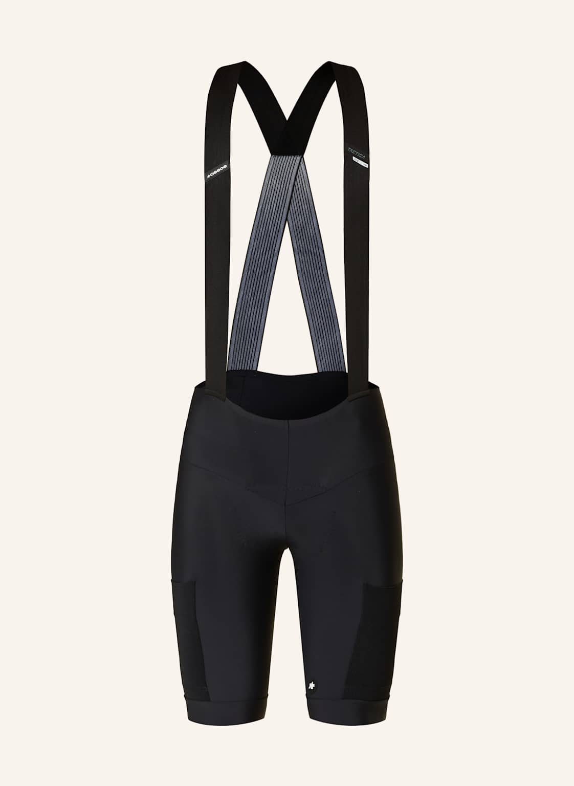 Assos Radhose Tactica Kieskäfer t5 Mit Trägern Und Gepolstertem Einsatz schwarz von Assos