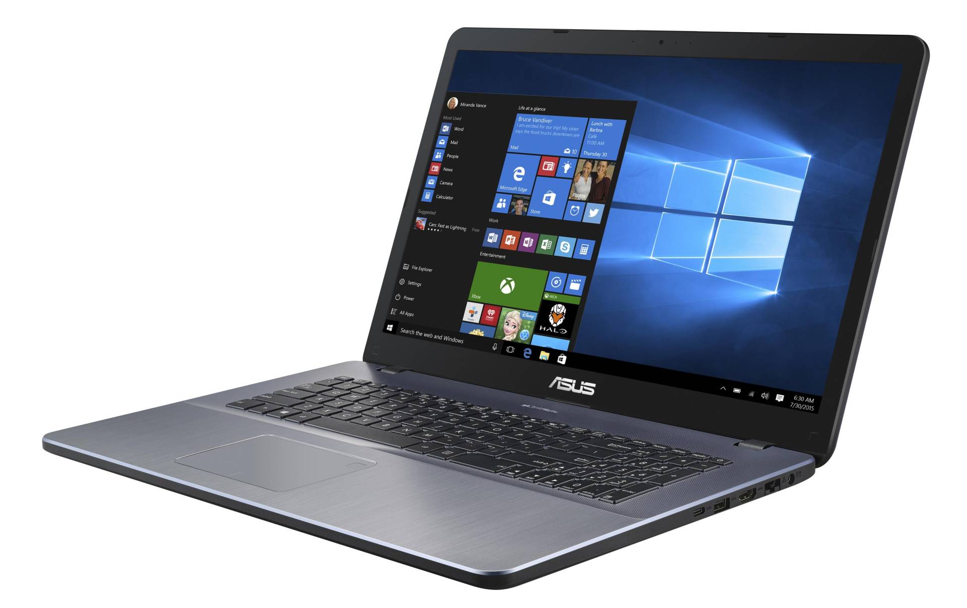 Asus Business-Notebook »17 X705MA-BX232W«, 43,76 cm, / 17,3 Zoll, Intel, Celeron, UHD Graphics, 256 GB SSD von Asus
