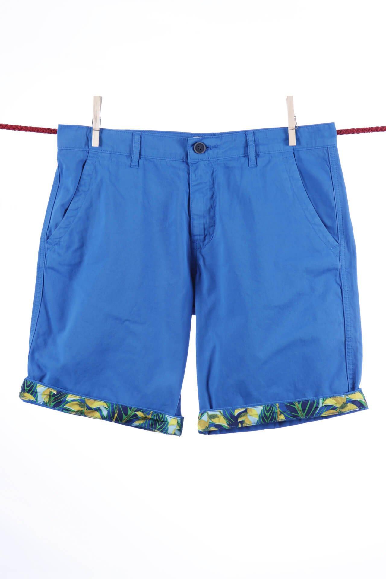 Dschungel-bermudashorts Herren Blau M von Atelier F&B